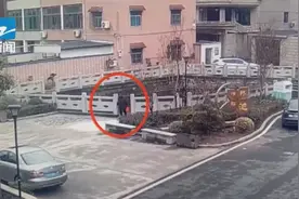 76岁老人坠河，58岁的保洁员挺身而出图片