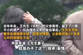 儿子发现离世父亲竟有3个私生子女，律师：出现也不影响继承，遗嘱继承优于法定继承图片