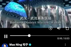 四连赞！外交部发言人点赞武汉地铁站图片