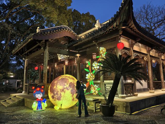 古猗园化身民俗乐园，解锁元宵雅趣新体验