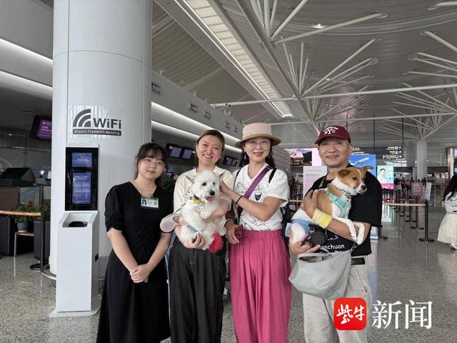 宠物进客舱！“吉祥航空萌宠飞”在南京机场上线了