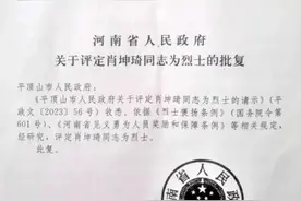 勇救溺水男孩的25岁河南老兵，被评定为烈士图片