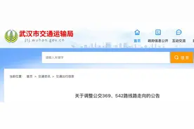 武汉市这些公交线路有调整图片