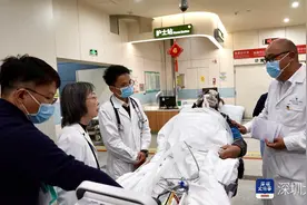 “点对点”转运，粤港跨境直通救护车转运第一例患者图片