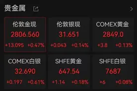 见证历史！1克，846元图片