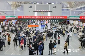 150家单位进校揽才！“研考后”青岛大学再次举办大型双选会图片