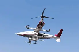 我国首架吨级液氢电动垂直起降无人机在陕试飞成功图片
