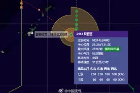台风贝碧嘉已进入我国48小时警戒线图片