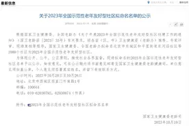 全国示范名单公示！宁夏11个社区上榜！图片