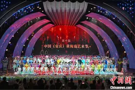第十届中国(安庆)黄梅戏艺术节开幕图片