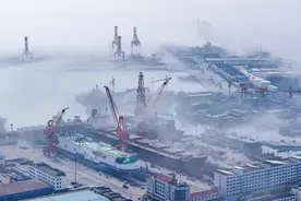 镜观中国·新华社国内新闻照片一周精选｜山东荣成海工装备产业基地（3）#图片