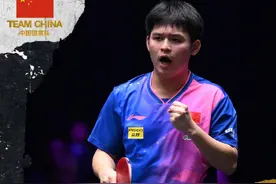 他赢了马龙，19岁，冠军！图片