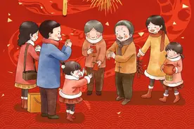 正月初一，拜大年！图片
