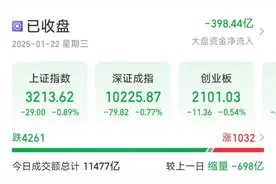 A股震荡调整！沪指跌0.89％，全市场超4200只个股下跌图片