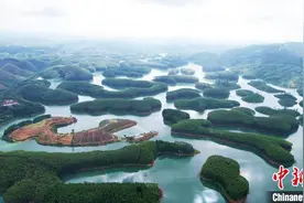 广西南宁屯六水库景美如画图片