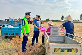 山东高速枣庄发展有限公司护航“三夏”“山高·行”图片