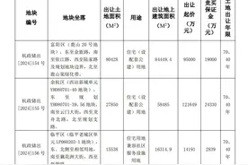 杭州再挂牌三宗涉宅用地，起始总价23.08亿元图片