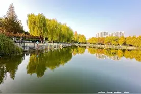 泰安的东湖图片