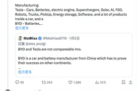 打不过就换赛道？销量不及比亚迪，马斯克：特斯拉是AI企业图片