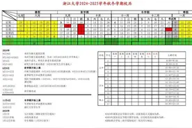 浙江中小学 高校开学时间公布图片