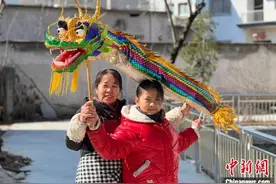 （新春见闻）安徽绩溪跨界融合传承非遗手龙舞图片