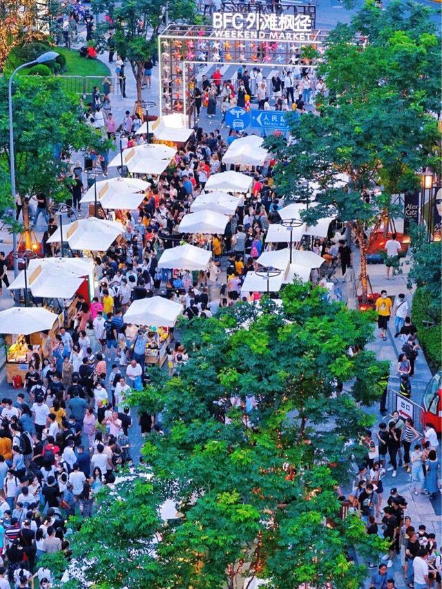 魔都夜游宝藏地打卡 夏夜集市烟火气十足