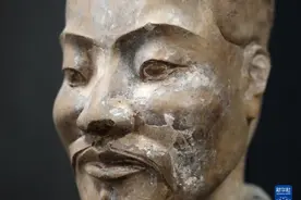 探秘秦始皇陵彩色兵马俑修复图片