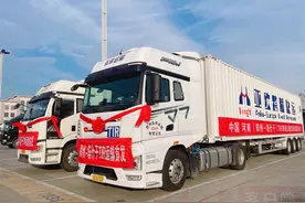 河南直达中亚！郑州至塔什干TIR国际公路运输线路开通图片
