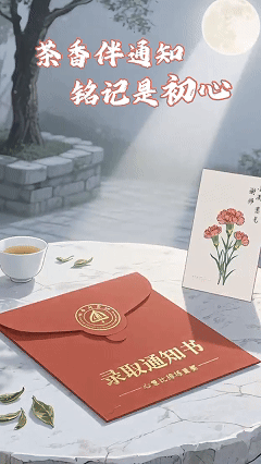 崇阳：AI海报丨当成长成为勋章 爱意自当置顶