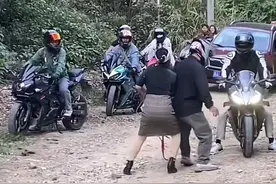 贵阳九龙山景区村民一根红绳拦路收费？当地回应：已处理，森林防火期间车辆禁止上山图片