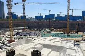 【城市更新】石家庄高铁片区商务核心区14号地块项目1号楼垫层混凝土浇筑顺利完成图片