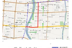 受福寿街和平路封闭施工影响，潍坊公交七条线路临时调整图片