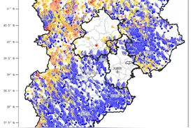 河北解除大风灾害Ⅱ级应急响应！发布大风蓝色预警！昨最大风速出现在沧州……图片