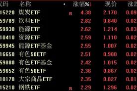 煤炭ETF大涨4.38%，饮料、有色、钢铁相关ETF涨超2%；超60家基金公司营收曝光图片
