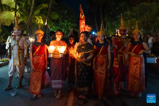 Boun Lai Heua Fai held in Luang Prabang, Laos