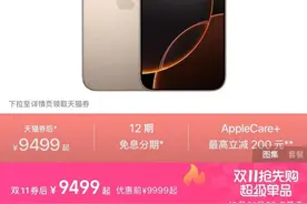 iPhone16全系列降价 最高优惠1600元！图片