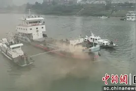 江安多部门联合开展消防宣传月水上应急综合演练图片