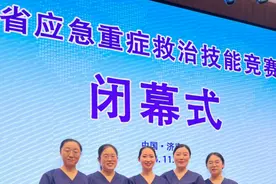 烟台市代表队在山东省应急重症技能竞赛中获佳绩图片