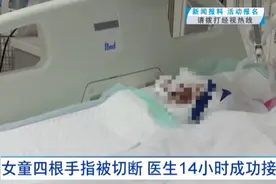 揪心！女童四根手指被切断，只因碰了它……图片
