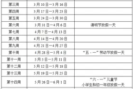 龙年春季学期和2024年度的校历都整明白啦 家长学生快点收藏图片