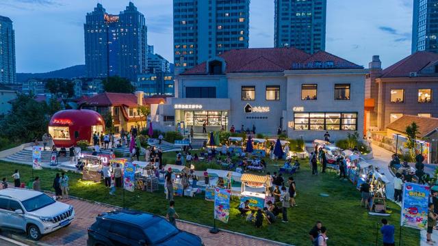 烟台没有夜生活？看芝罘区老房子夜里“亮”出新样子