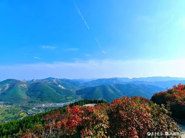 秋日限定！济南蚰蜒山红叶渐染