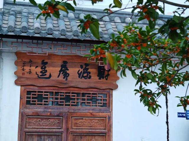 秋意渐浓，桂花灼灼映西坡