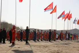 机器人出动，空地一体 这场森林火灾扑救演练科技感十足图片