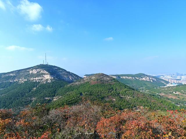 秋日限定！济南蚰蜒山红叶渐染
