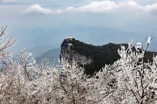 一眼心动！雾凇，山巅的“冰雪派对”