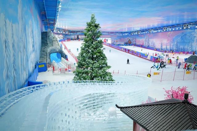 一秒入冬，雪狐奇遇！武汉市中心藏了个冰雪乐园