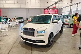网友探访山东老头乐车展：对开门“库里南”惊现 卖1.4万图片