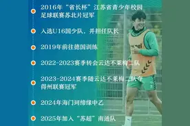 “苏超”公布超巨图鉴：南京队助教曾单防梅西，南通队射手王曾留洋德国拿过州赛冠军图片