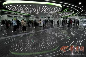 一段一色一站一景！西安地铁8号线开通倒计时图片
